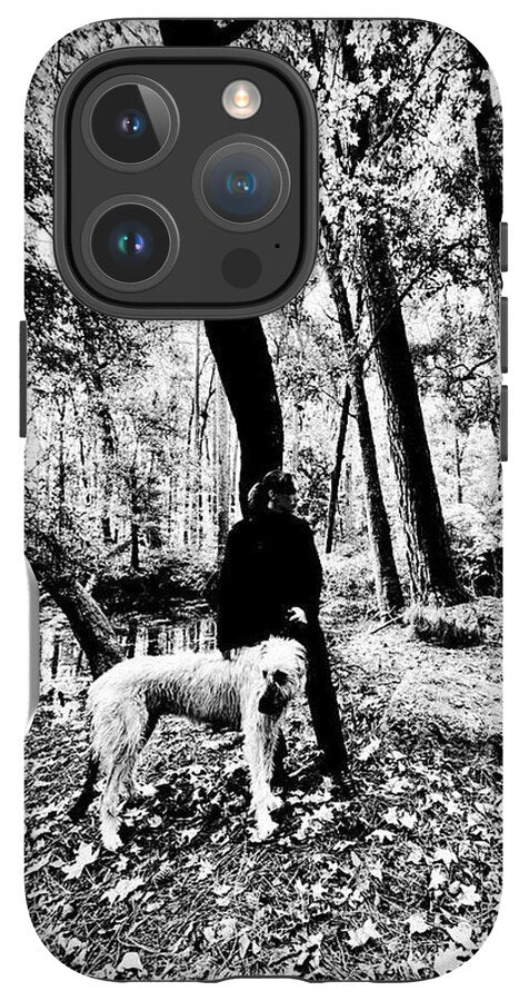 Solitude in the Autumn Woods - Phone Case