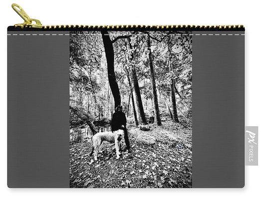 Solitude in the Autumn Woods - Zip Pouch