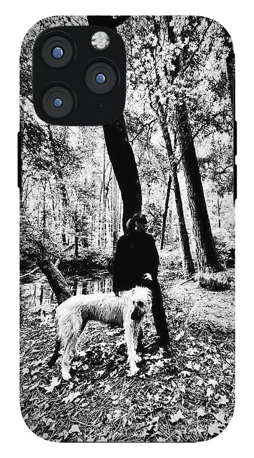 Solitude in the Autumn Woods - Phone Case