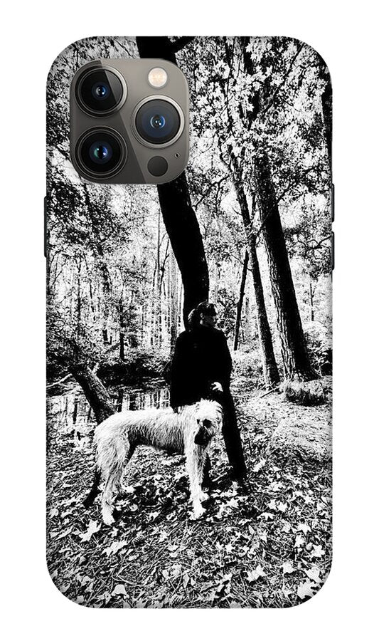 Solitude in the Autumn Woods - Phone Case