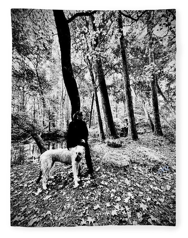 Solitude in the Autumn Woods - Blanket