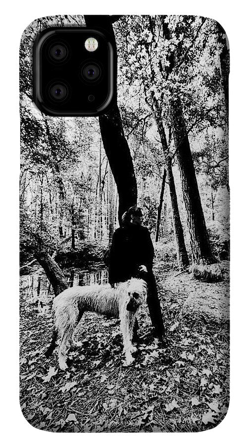 Solitude in the Autumn Woods - Phone Case