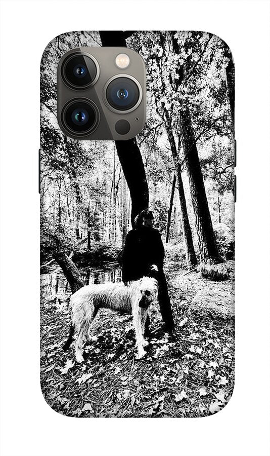 Solitude in the Autumn Woods - Phone Case