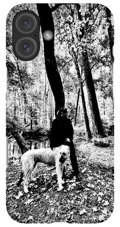 Solitude in the Autumn Woods - Phone Case