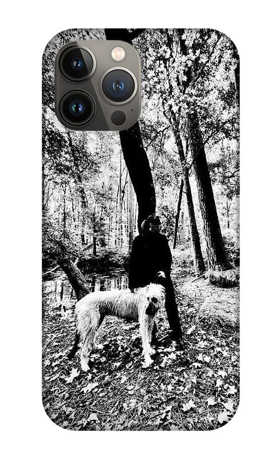 Solitude in the Autumn Woods - Phone Case