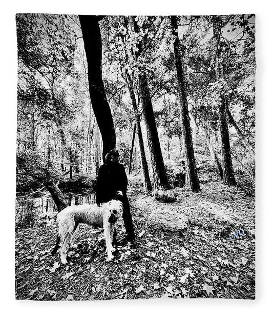Solitude in the Autumn Woods - Blanket