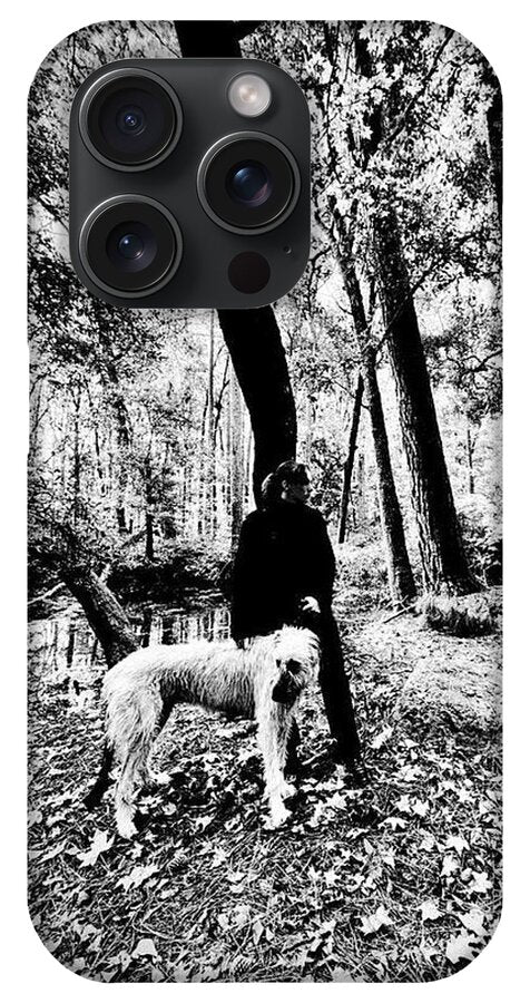 Solitude in the Autumn Woods - Phone Case