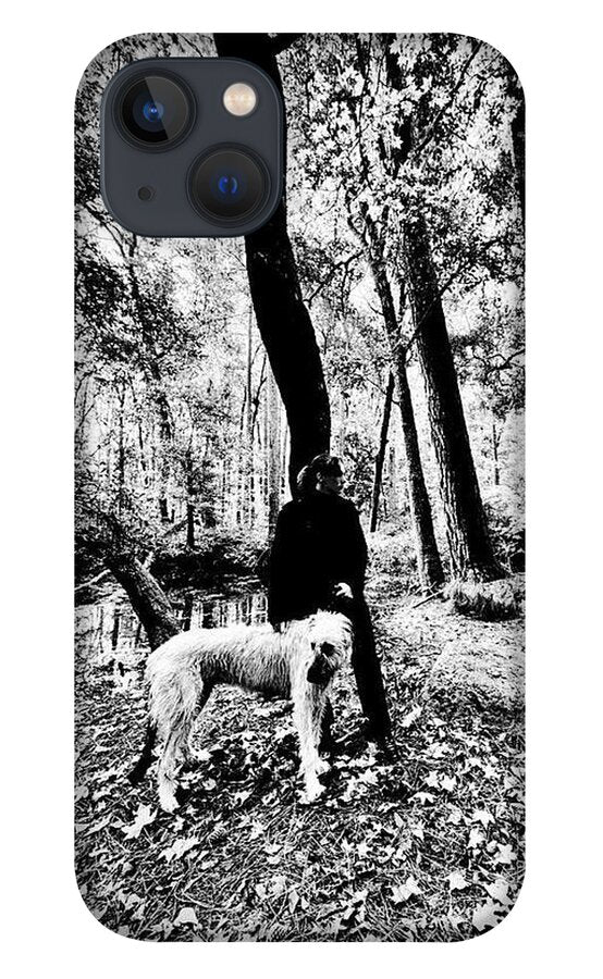 Solitude in the Autumn Woods - Phone Case