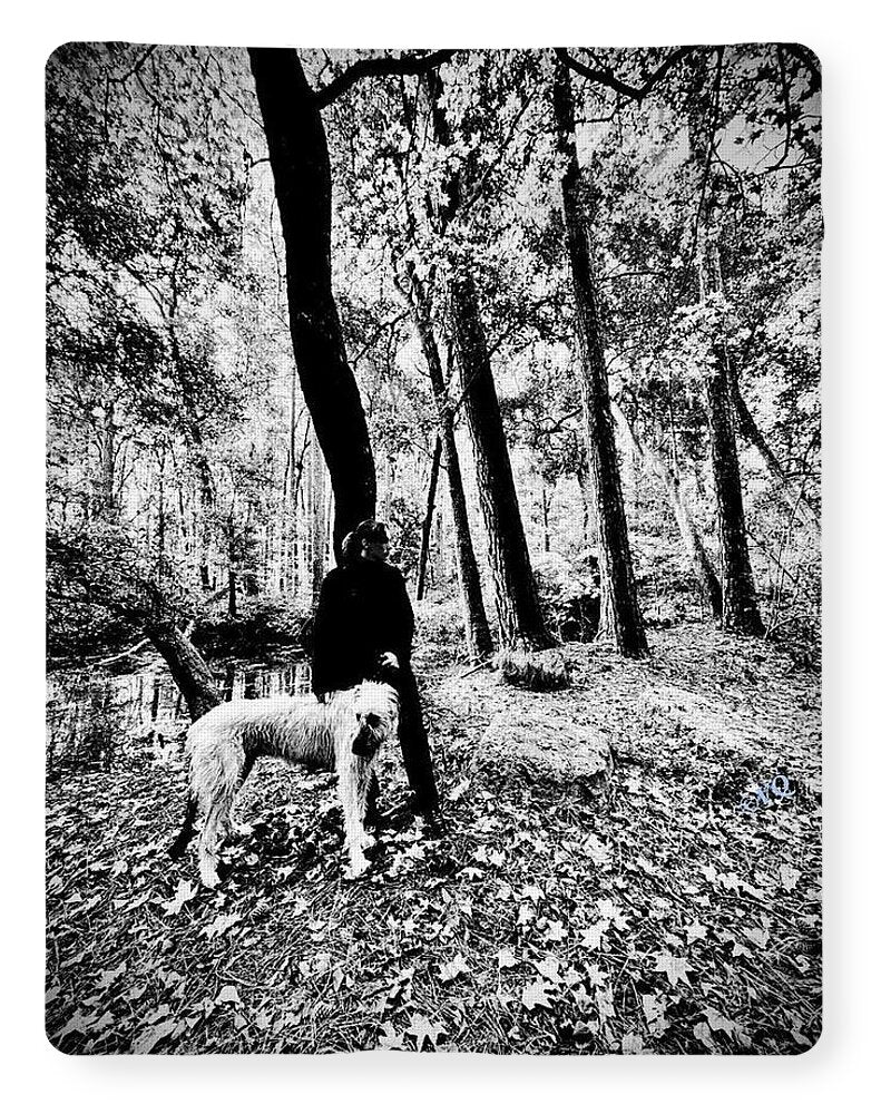 Solitude in the Autumn Woods - Blanket