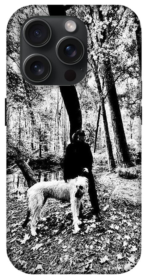 Solitude in the Autumn Woods - Phone Case