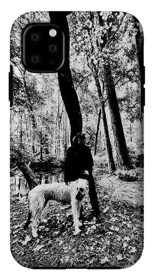 Solitude in the Autumn Woods - Phone Case