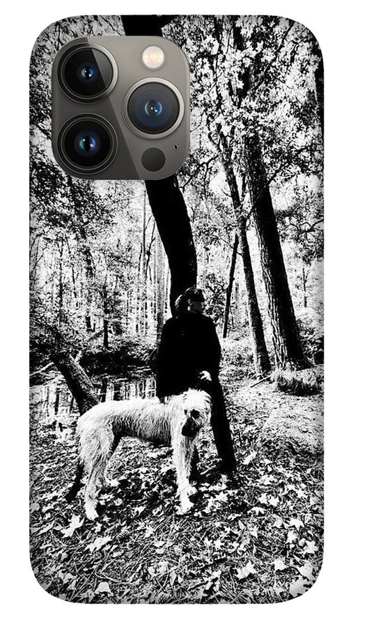 Solitude in the Autumn Woods - Phone Case