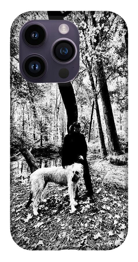 Solitude in the Autumn Woods - Phone Case