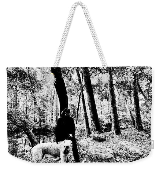 Solitude in the Autumn Woods - Weekender Tote Bag