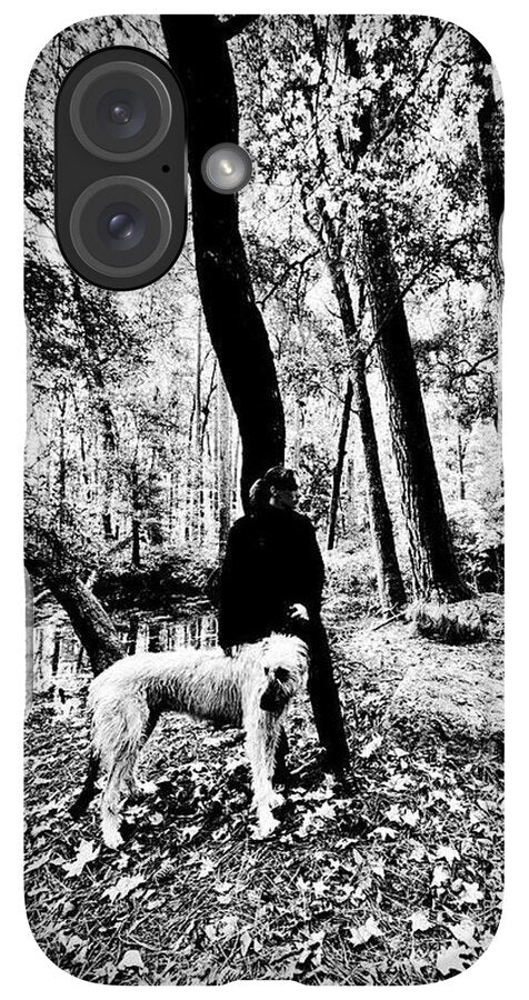 Solitude in the Autumn Woods - Phone Case