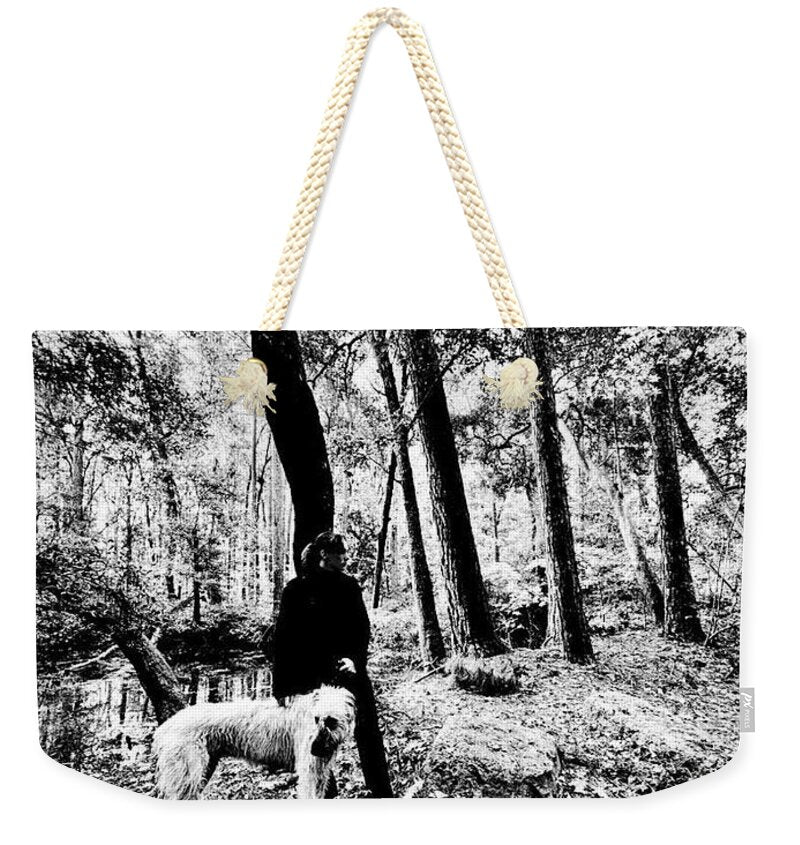 Solitude in the Autumn Woods - Weekender Tote Bag