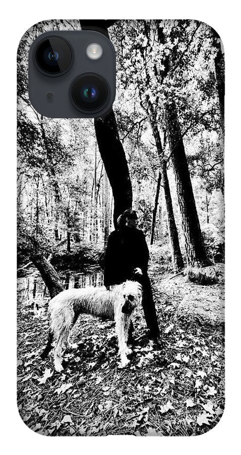 Solitude in the Autumn Woods - Phone Case