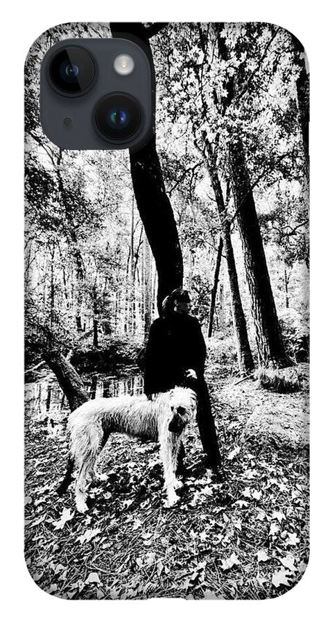 Solitude in the Autumn Woods - Phone Case