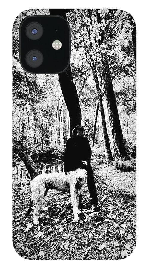 Solitude in the Autumn Woods - Phone Case