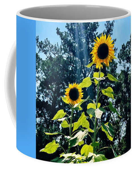 Sunflowers Reaching Towards the Sky - Mug