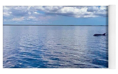 Tranquil Waters with Dolphin - Yoga Mat