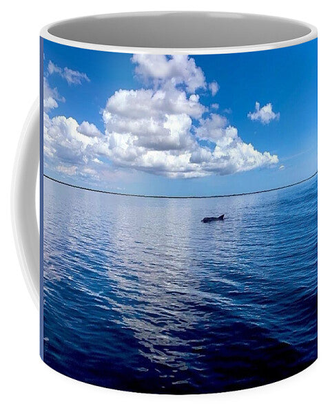 Tranquil Waters with Dolphin - Mug
