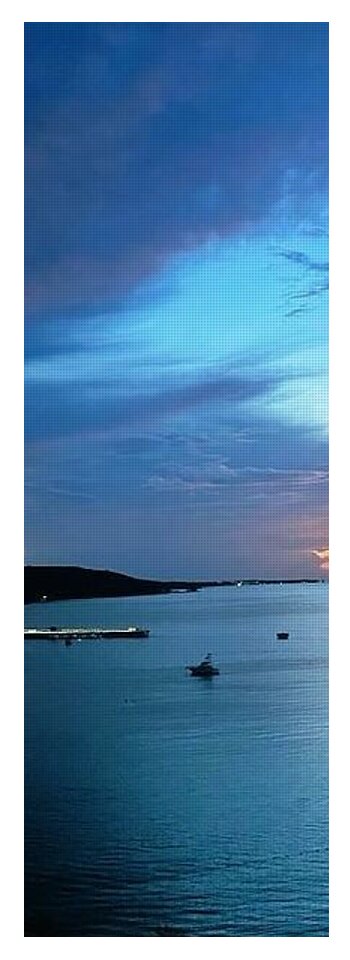 Vibrant Sunset Over Calm Waters - Yoga Mat