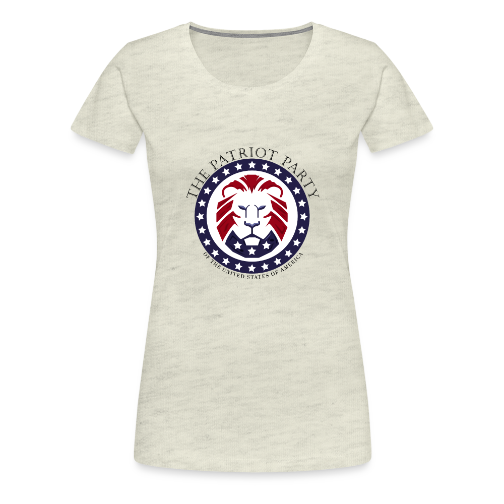 Women's Original TPPP Logo T-Shirt - heather oatmeal