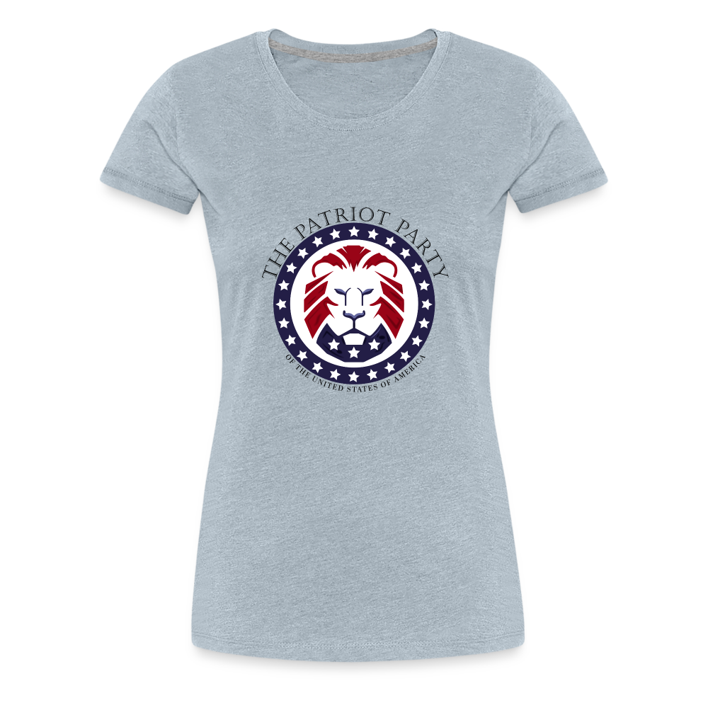 Women's Original TPPP Logo T-Shirt - heather ice blue