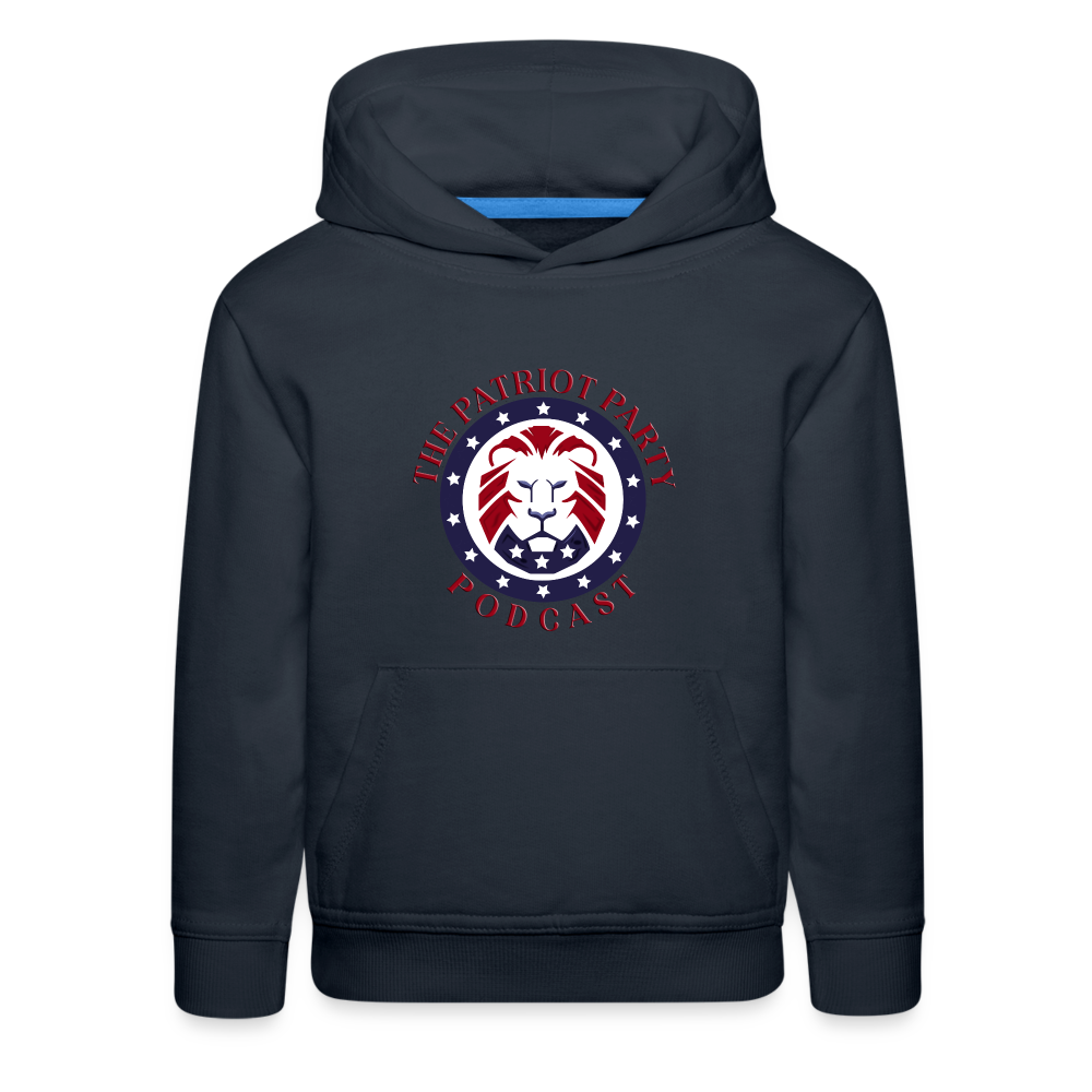 Kids‘ TPPP Official Logo Premium Hoodie - navy