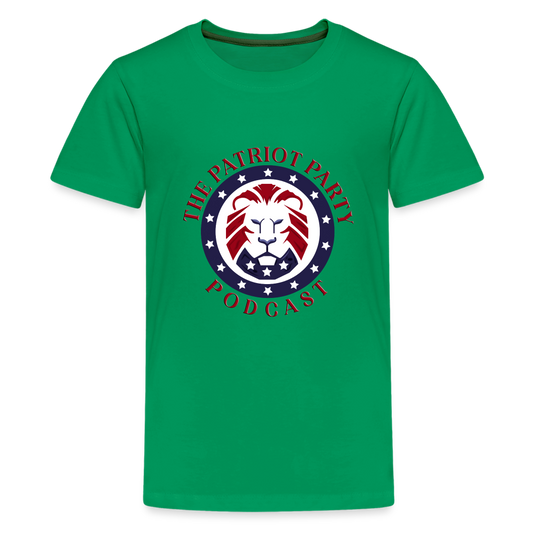 Kids' TPPP Official Logo Premium T-Shirt - kelly green