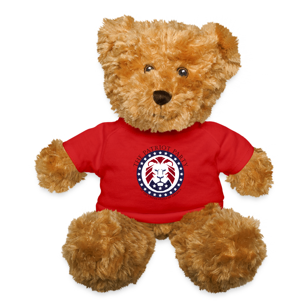 TPPP Original Logo Teddy Bear - red