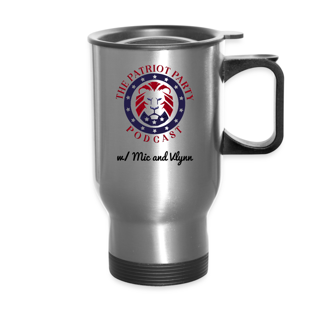 TPPP Official Logo Travel Mug - silver
