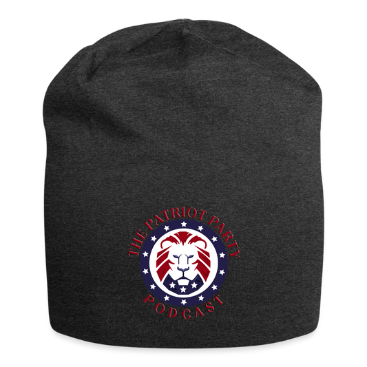 TPPP Official Logo Jersey Beanie - charcoal grey