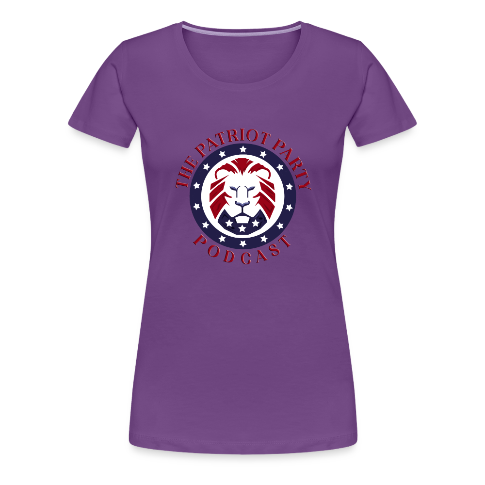 Women’s TPPP Official Logo Premium T-Shirt - purple