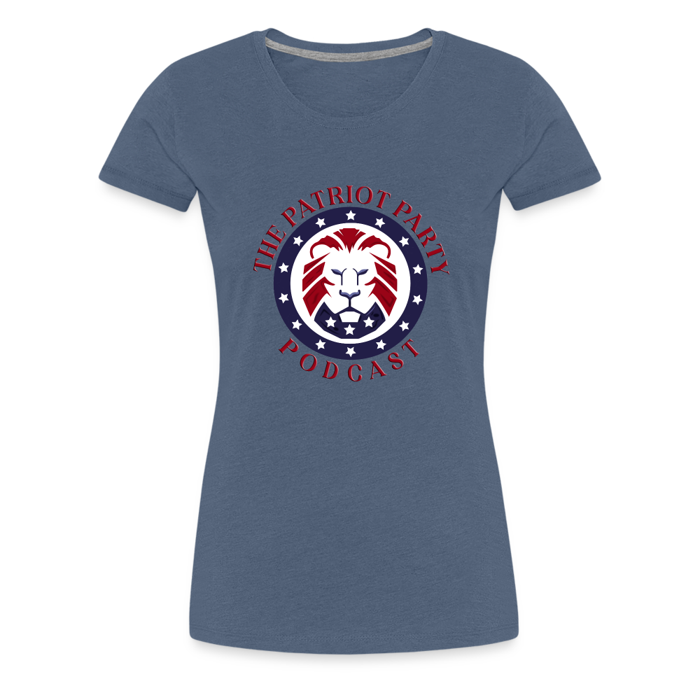Women’s TPPP Official Logo Premium T-Shirt - heather blue