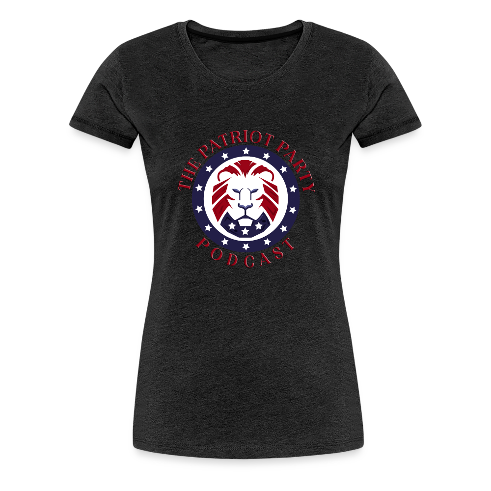 Women’s TPPP Official Logo Premium T-Shirt - charcoal grey