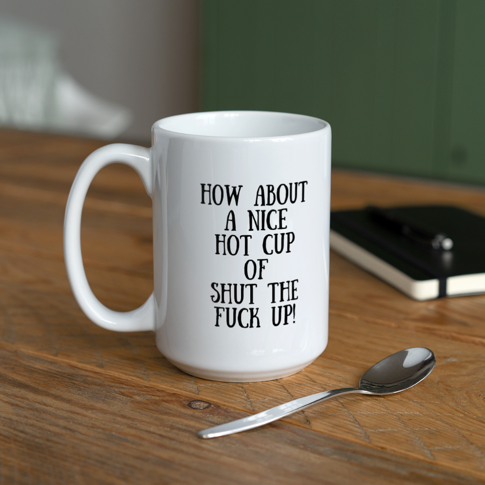 TPPP Official Logo Coffee/Tea Mug 15 oz - white