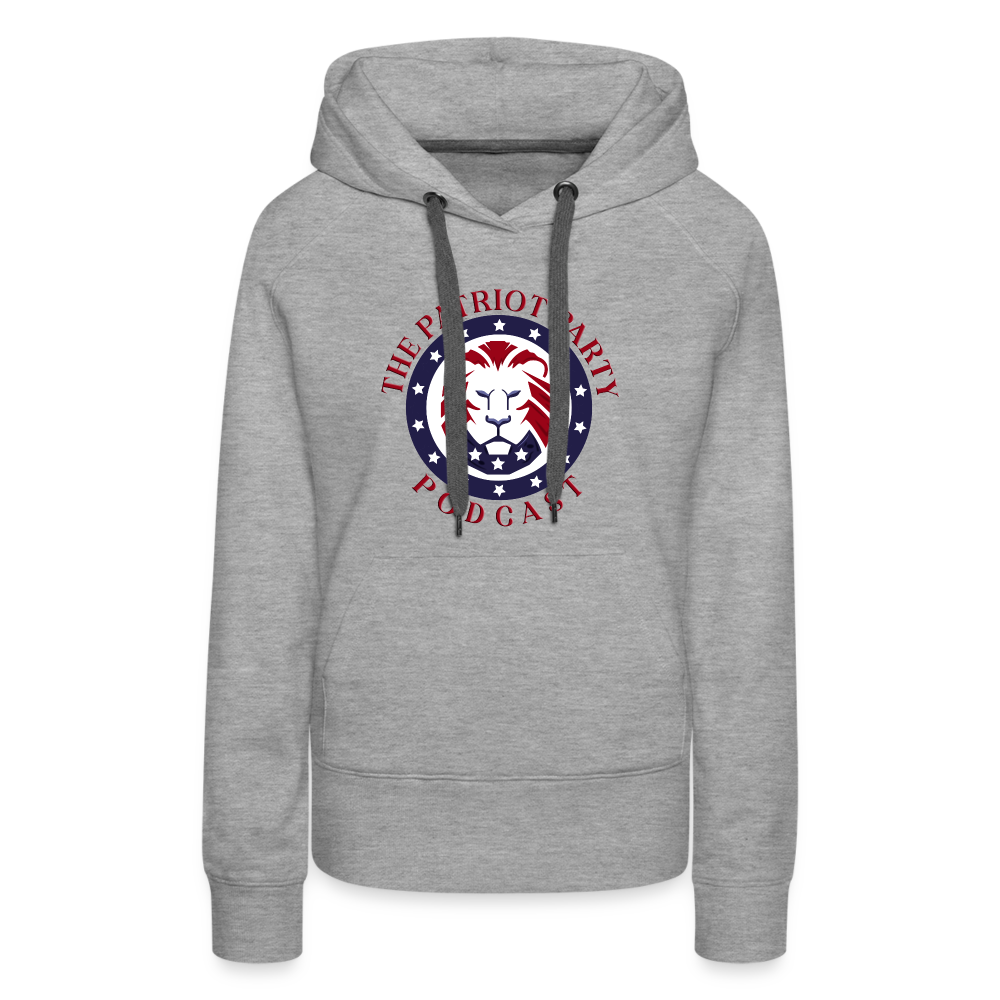 Women’s TPPP Official Logo Premium Hoodie - heather grey