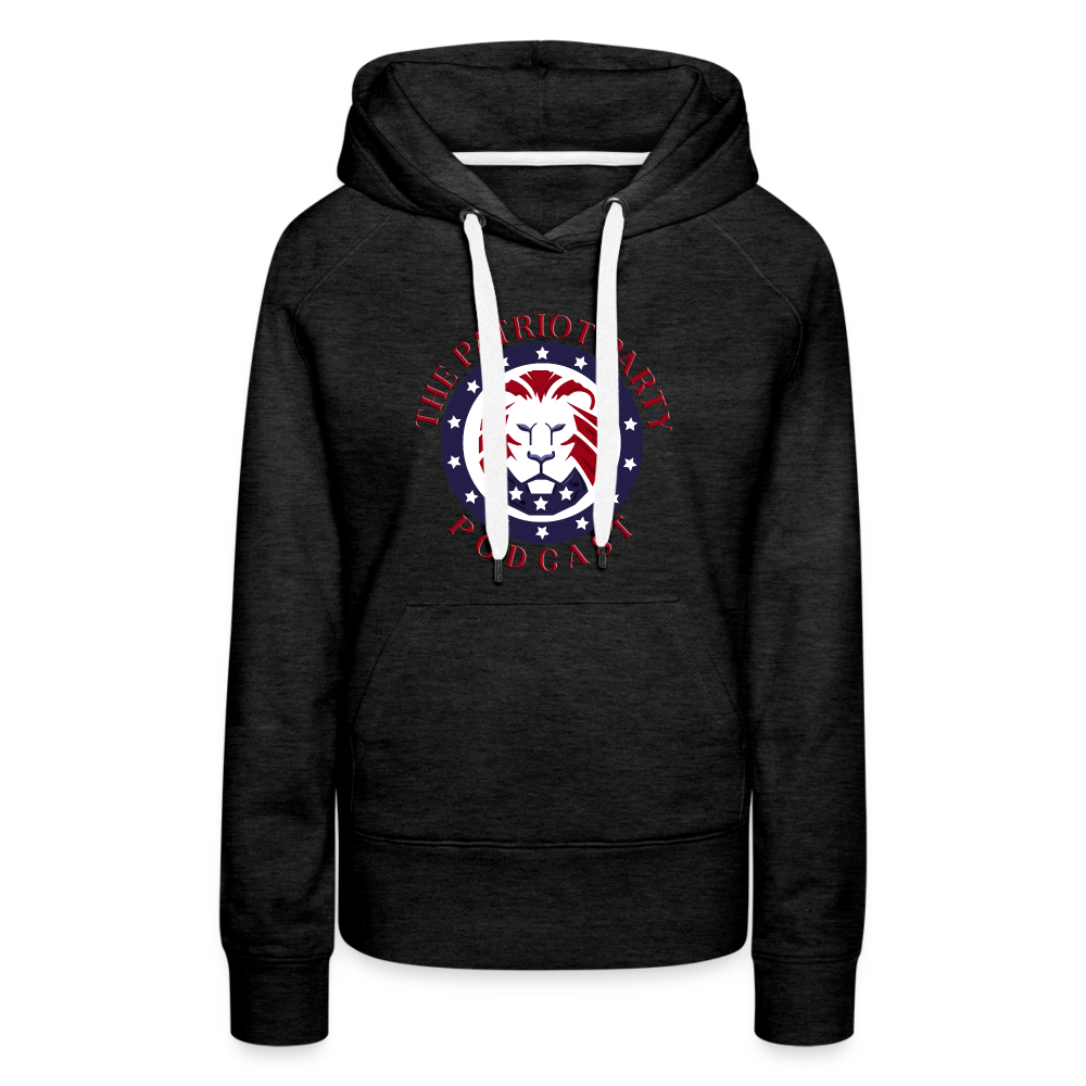 Women’s TPPP Official Logo Premium Hoodie - charcoal grey