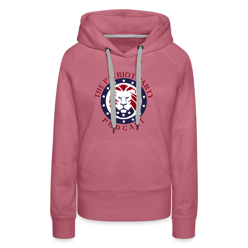 Women’s TPPP Official Logo Premium Hoodie - mauve