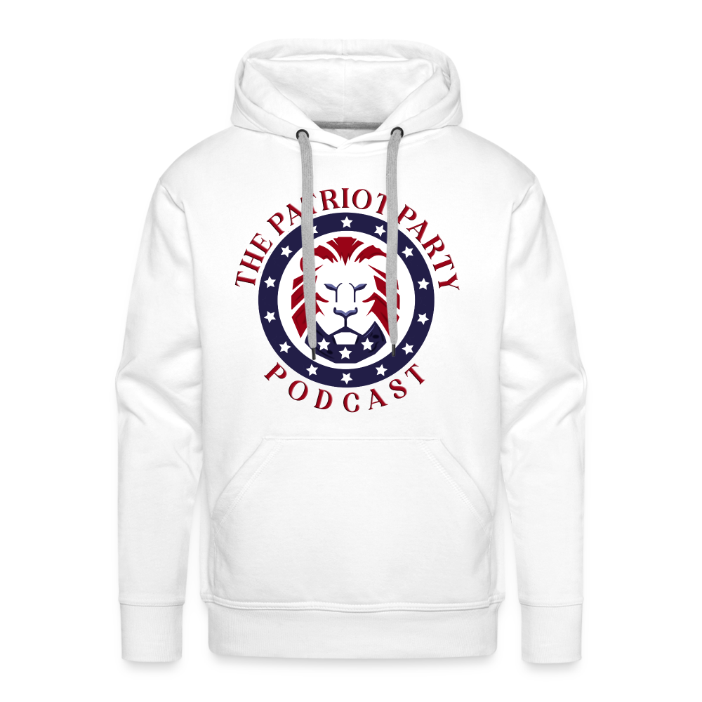 Men’s TPPP Official Logo Premium Hoodie - white