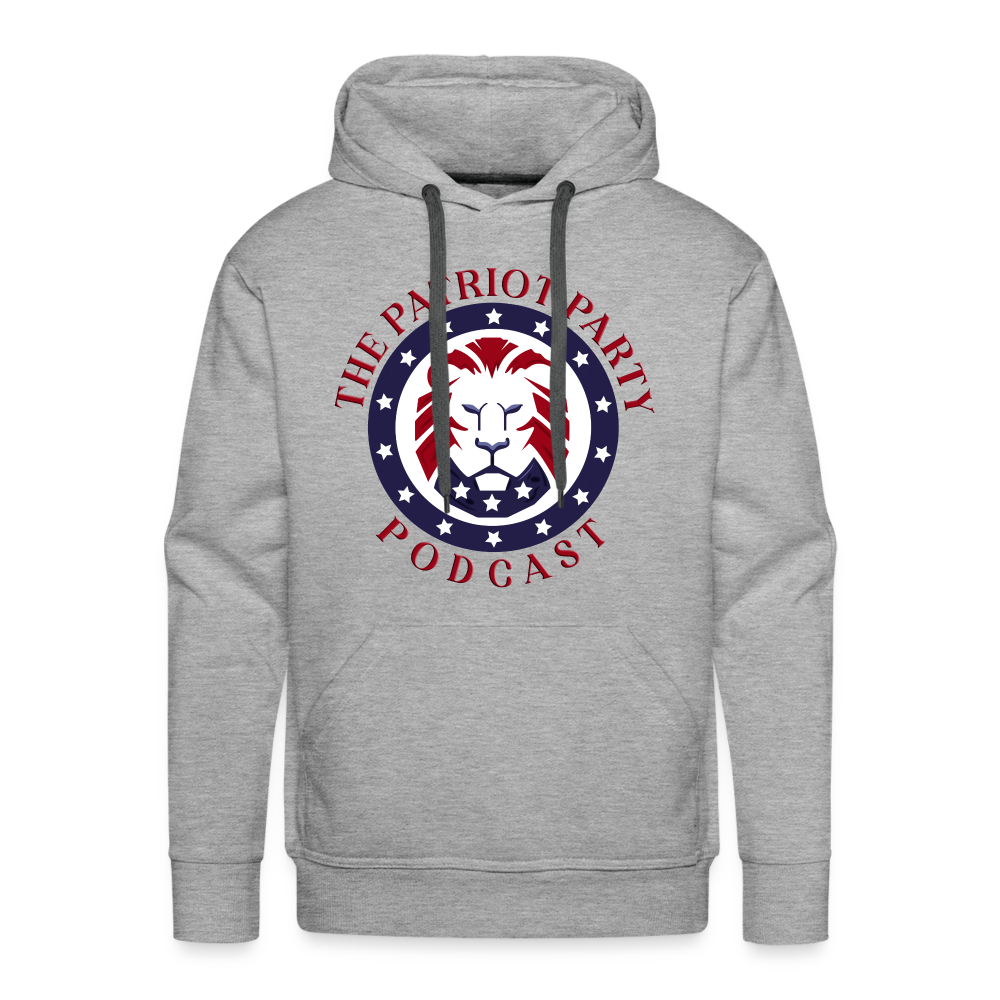 Men’s TPPP Official Logo Premium Hoodie - heather grey