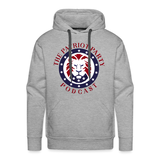 Men’s TPPP Official Logo Premium Hoodie - heather grey